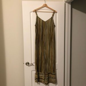 Zara Vertical Striped Jumpsuit